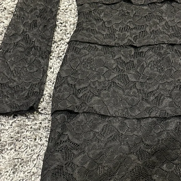 Black Lace Dress - Picture 3 of 5